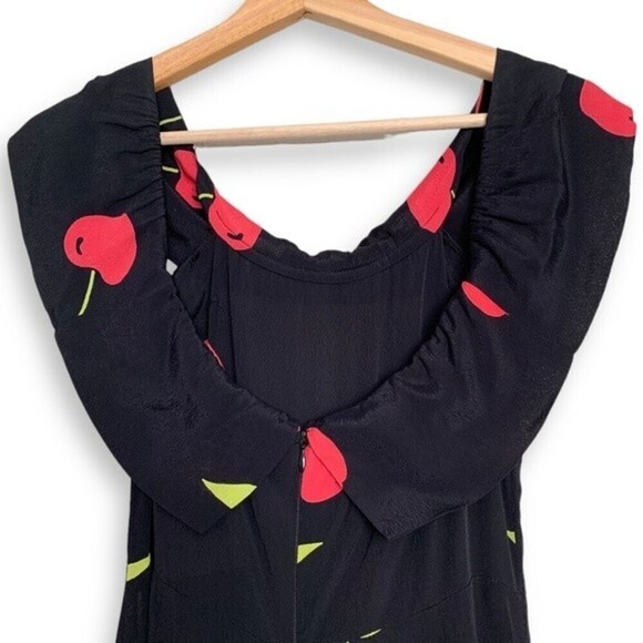 Reformation Jumpsuit Cherry Print - Picture 8 of 16